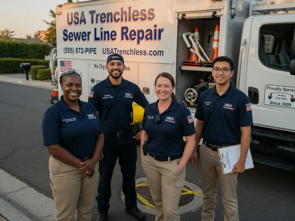 Sewer Line Repair company in Wilsons, VA